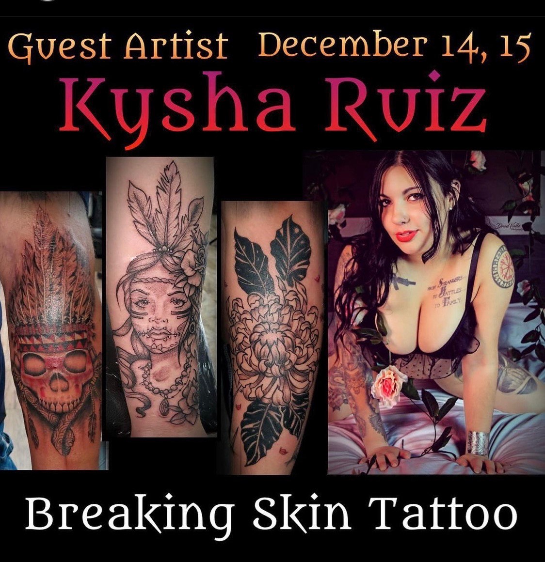 Guest Artists 2022  Breaking Skin Tattoo